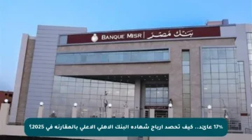 17% عائد.. كيف تحصد أرباح شهادة البنك الأهلي الأعلى بالمقارنة في 2025؟